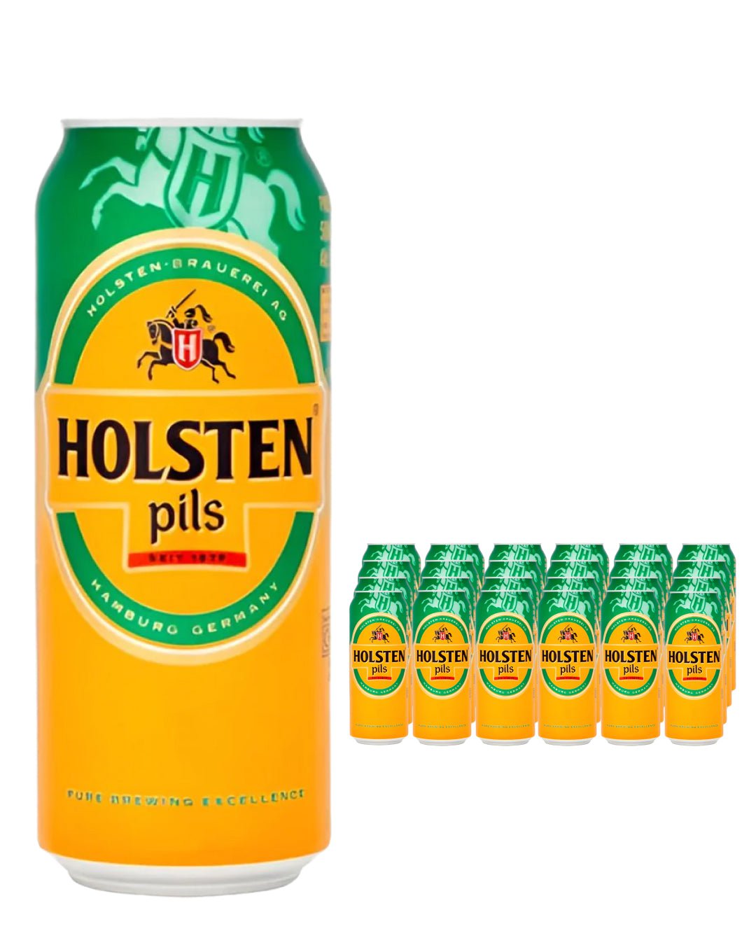 Holsten Pils Lager Beer Can Multipack, 24 x 568 ml Beer 5016325850409