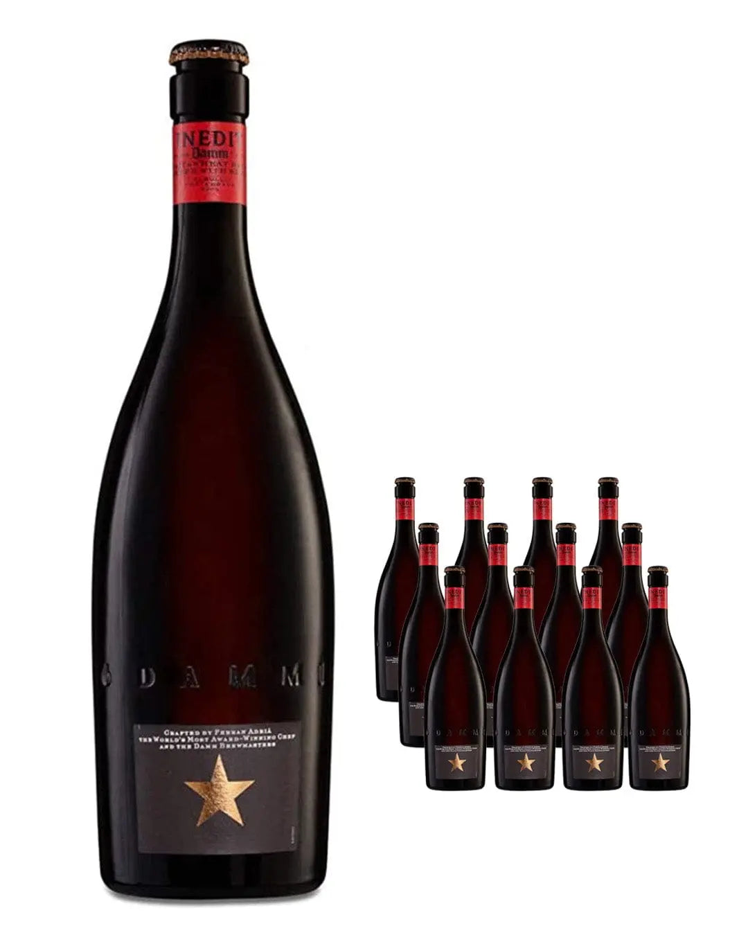 Inedit Damm Wheat Beer Multipack, 12 x 750 ml Beer