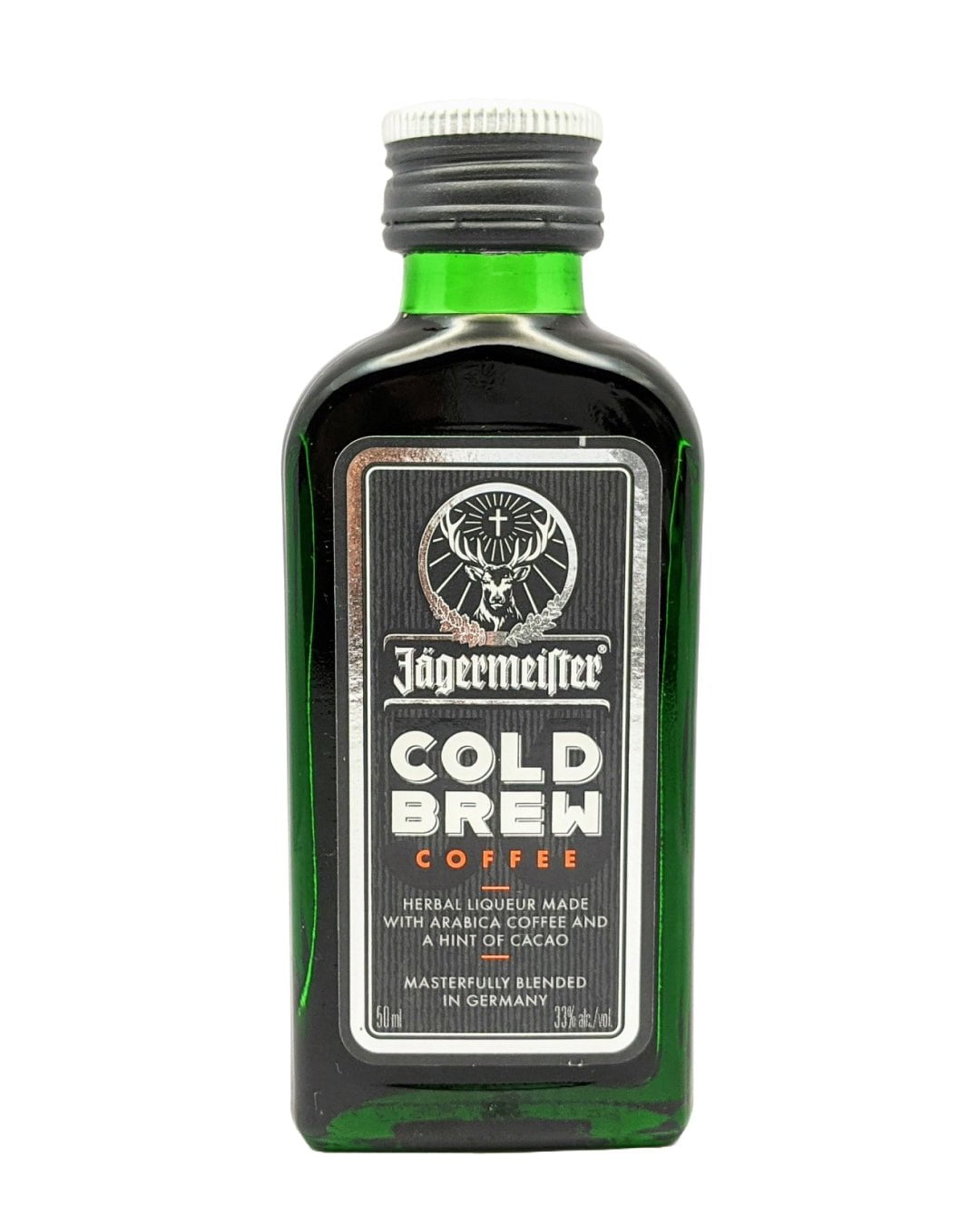 Jagermeister Cold Brew Coffee Liqueur Miniature, 2 cl Spirit Miniatures