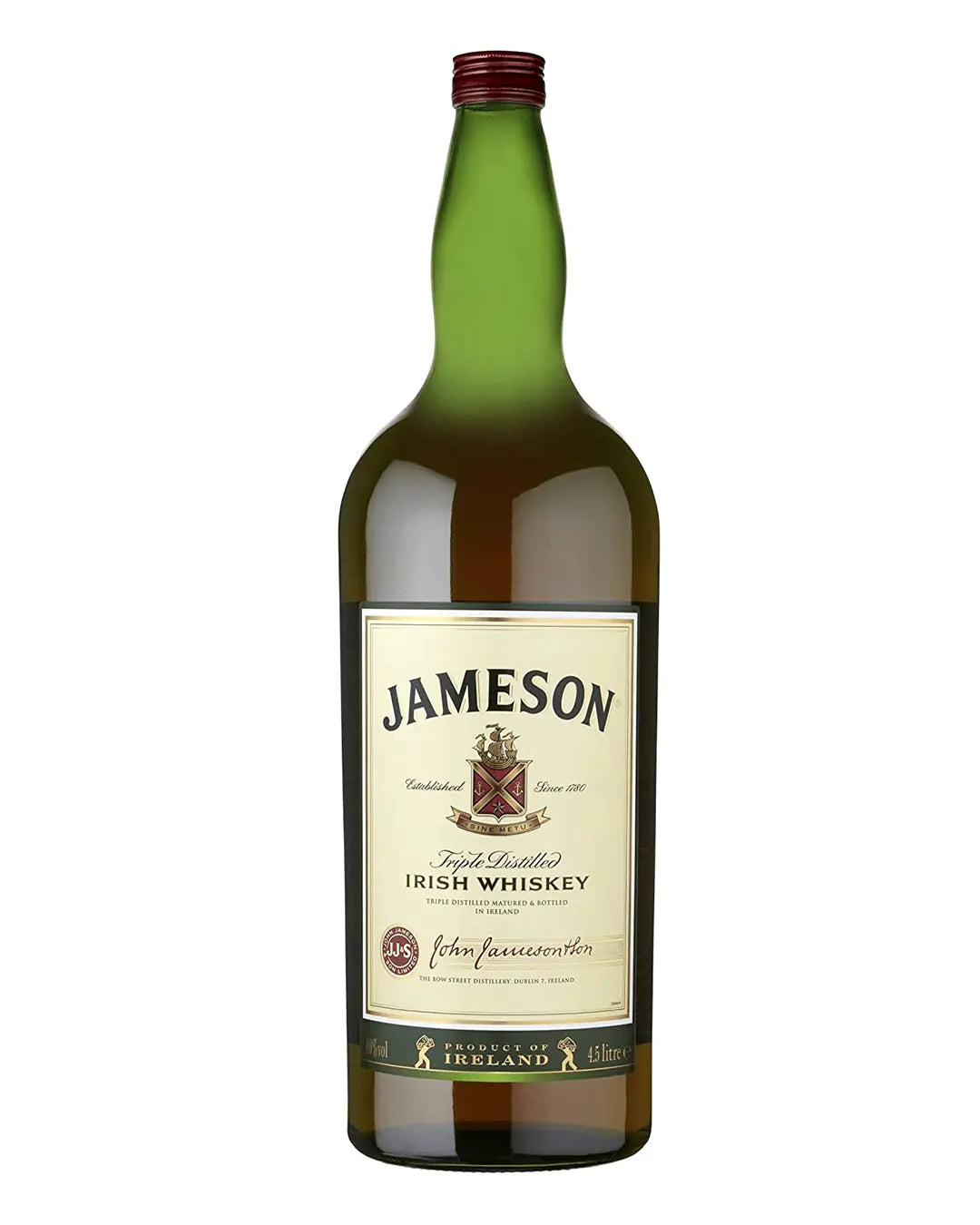 Jameson Irish Whiskey, 4.5 L Whisky 5011007021177