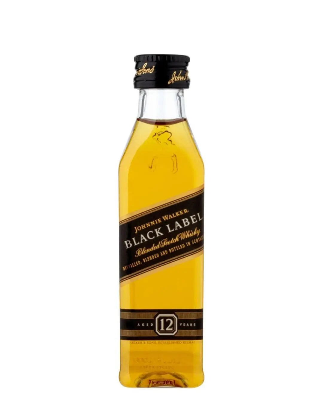 Johnnie Walker Black Label Whisky Miniature, 5 cl Spirit Miniatures 5000267096261