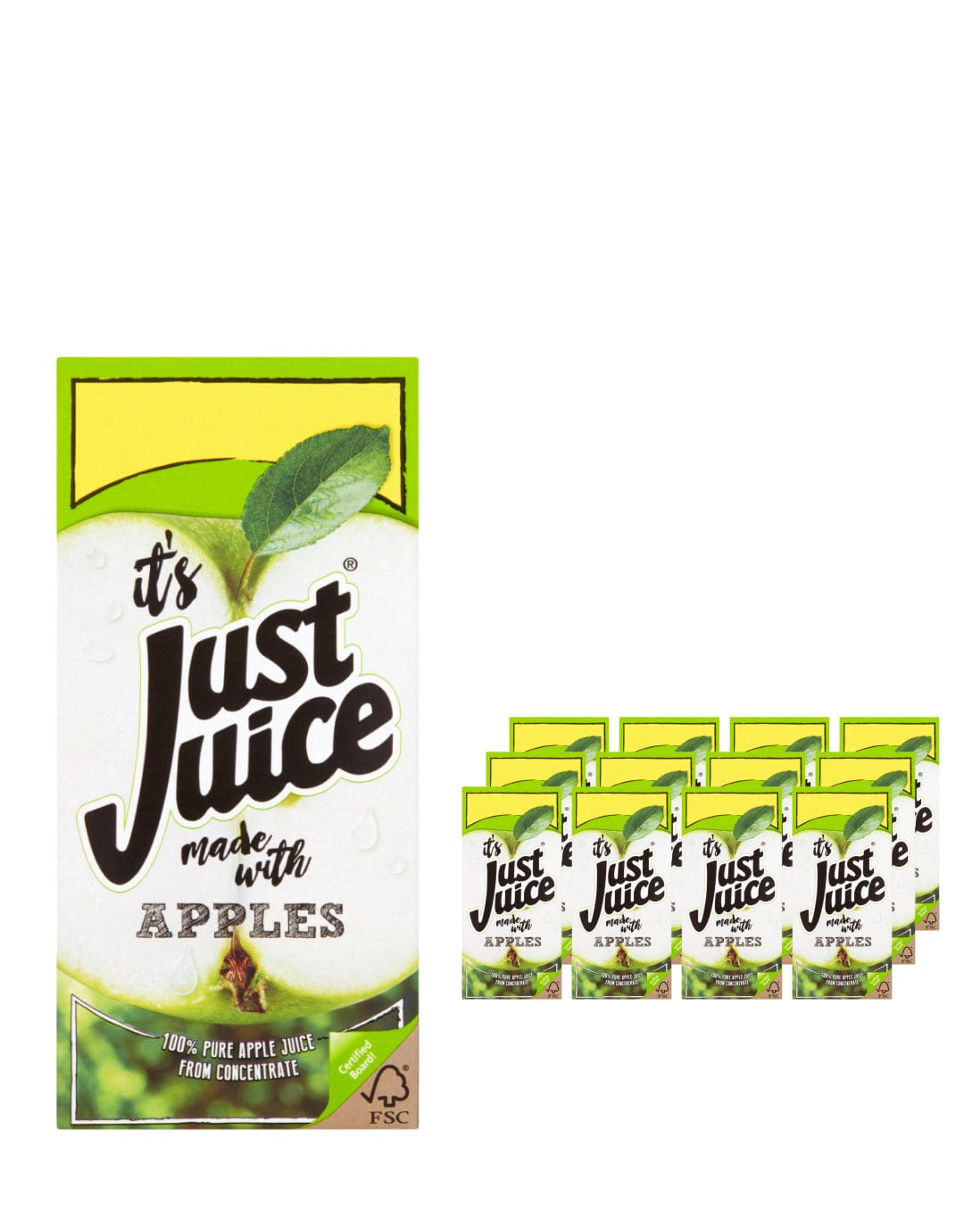 Just Juice Apple Multipack, 12 x 1 L Soft Drinks & Mixers