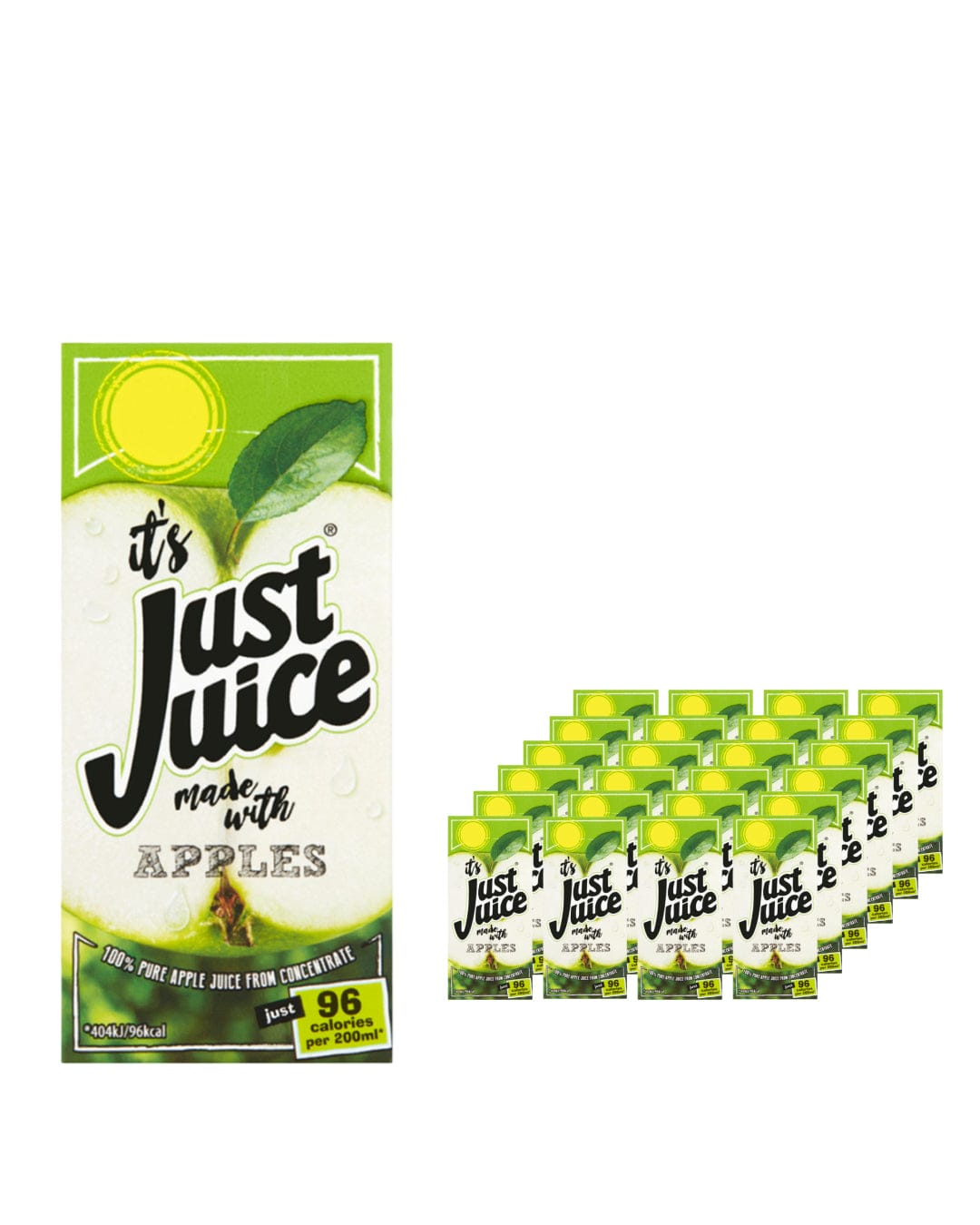 Just Juice Apple Multipack, 24 x 200 ml Soft Drinks & Mixers