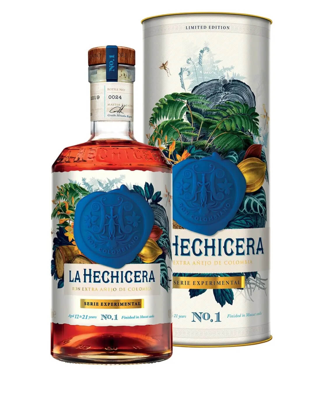La Hechicera Serie Experimental No.1 Muscat Cask Finish Rum, 70 cl Rum 7707180703105