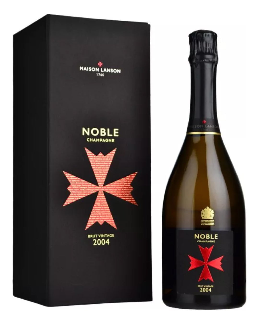 Lanson Noble Brut Vintage 2004 Champagne Gift Box, 75 cl Champagne & Sparkling 3029440003157