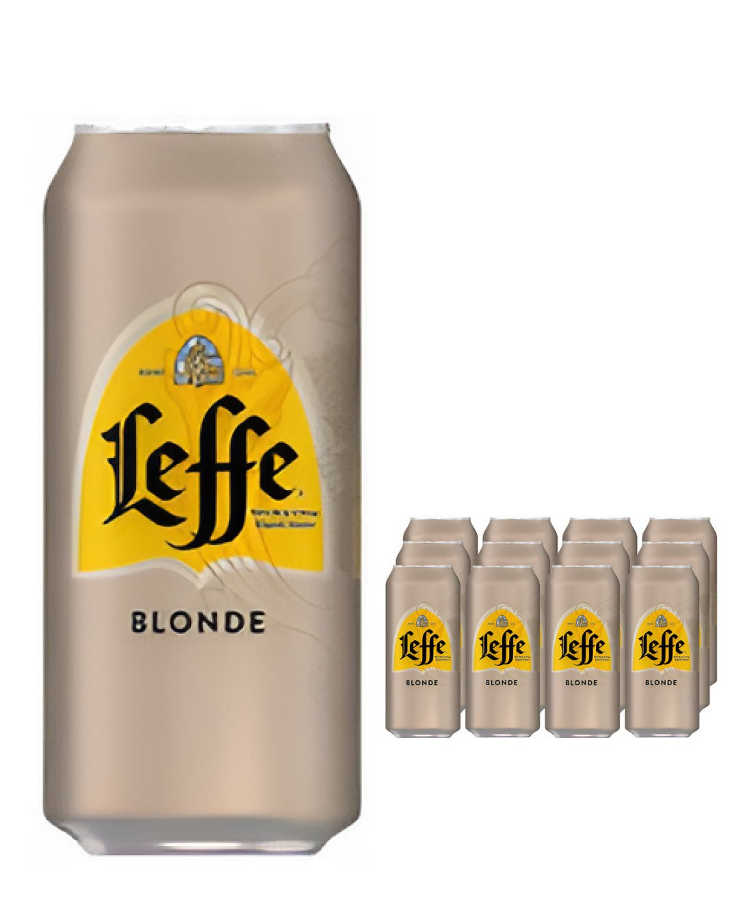 Leffe Blond Beer Can Multipack, 12 x 440 ml Beer 5014379023145