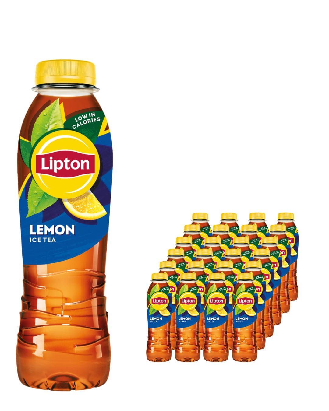 Lipton Lemon Flavour Ice Tea Multipack, 24 x 500 ml Soft Drinks & Mixers