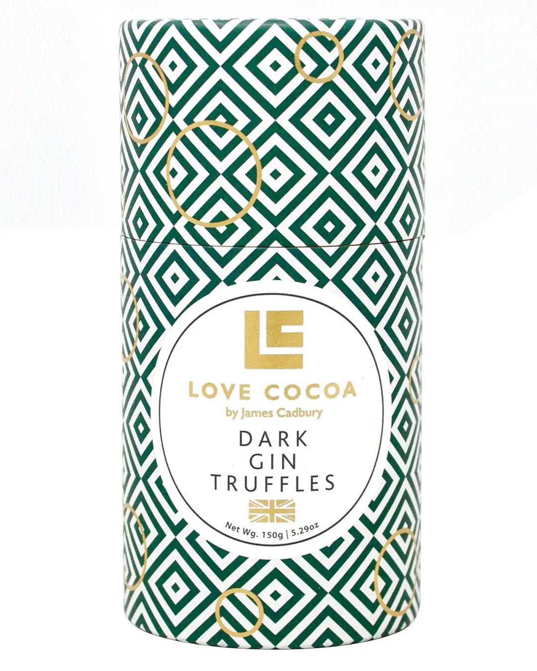 Love Cocoa Dark Gin Boozy Chocolate Truffles, 150 g Chocolate