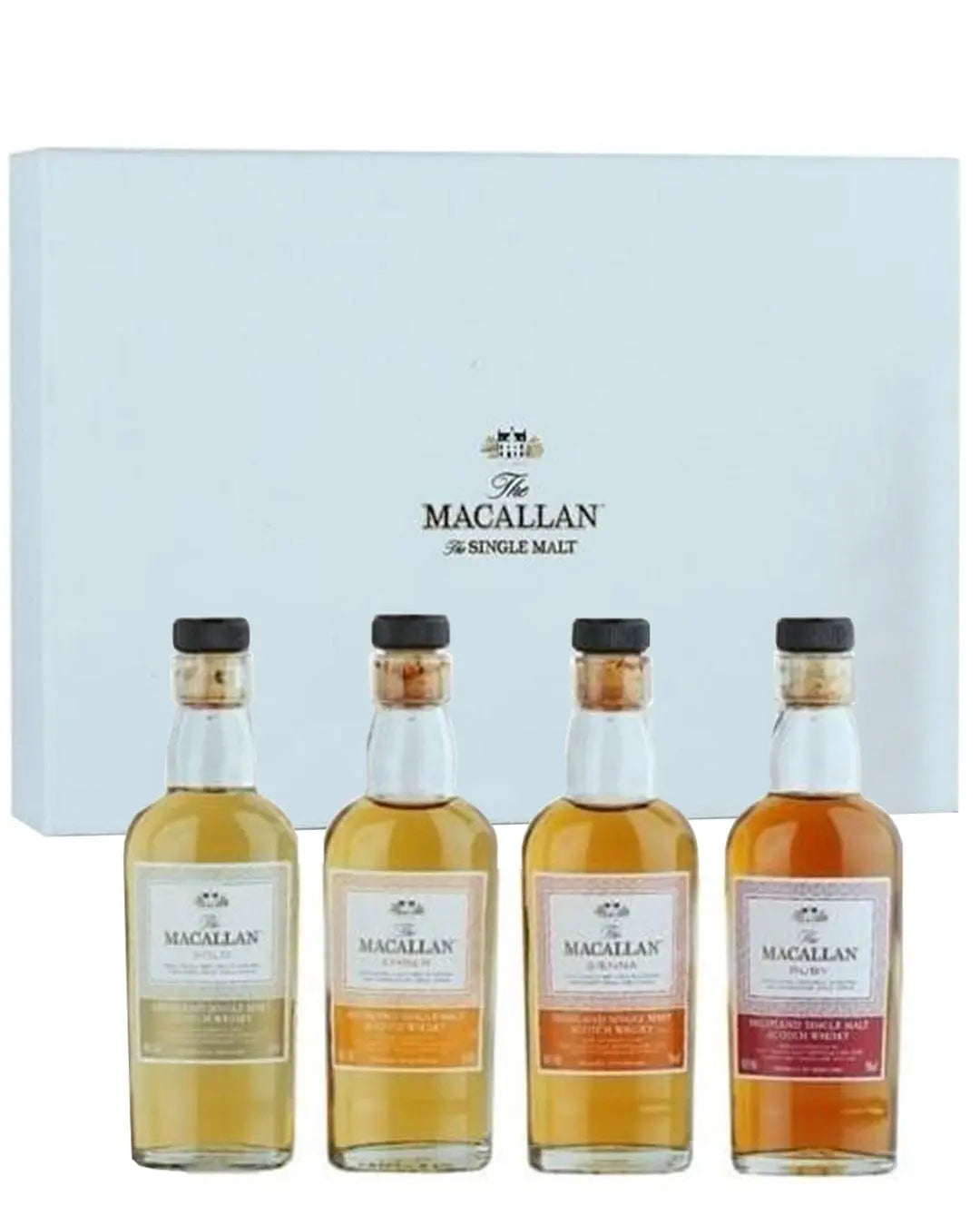 Macallan 1824 Series Miniatures, 4 x 5 cl Spirit Miniatures