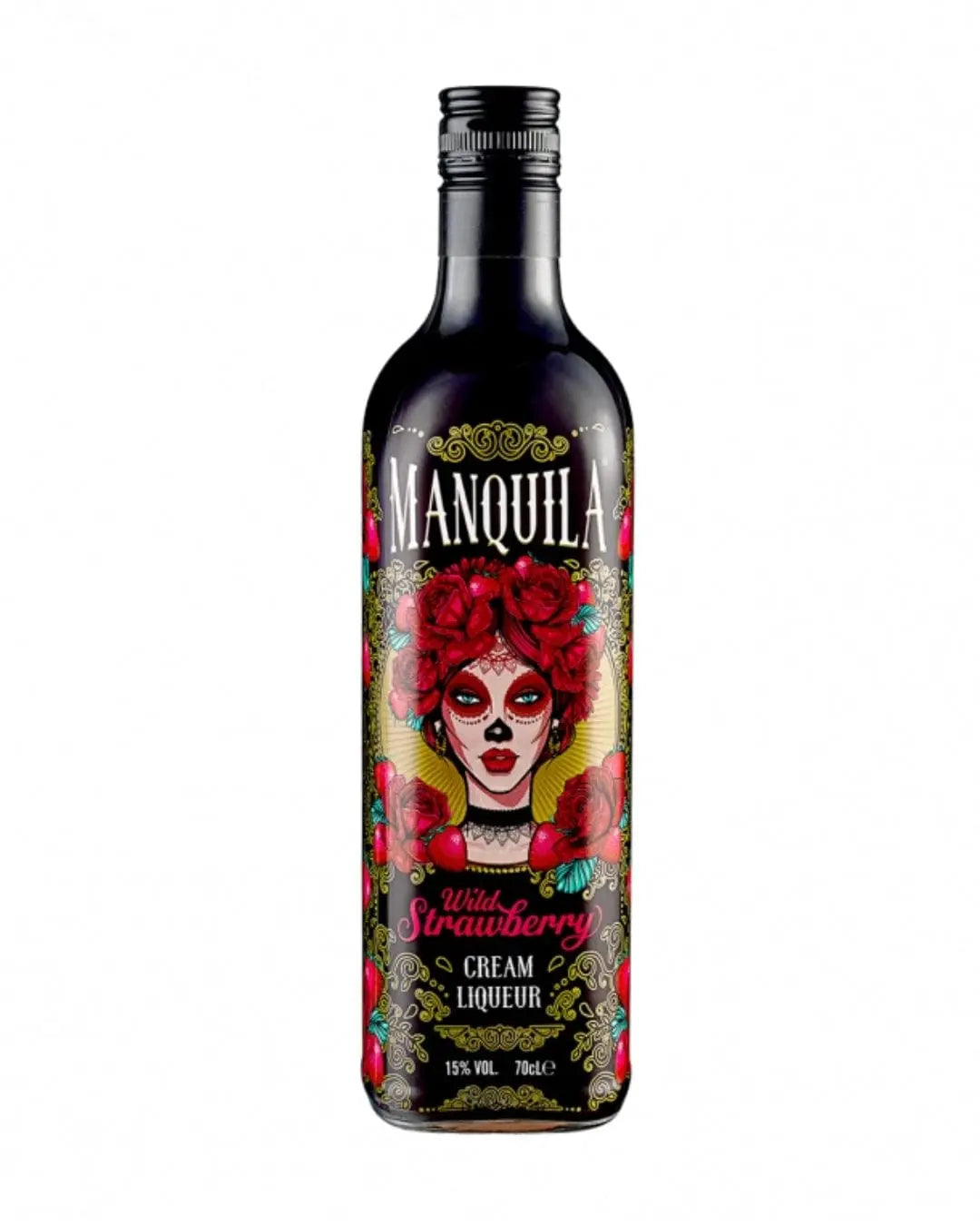 Manquila Wild Strawberry Cream Liqueur, 70 cl Liqueurs & Other Spirits