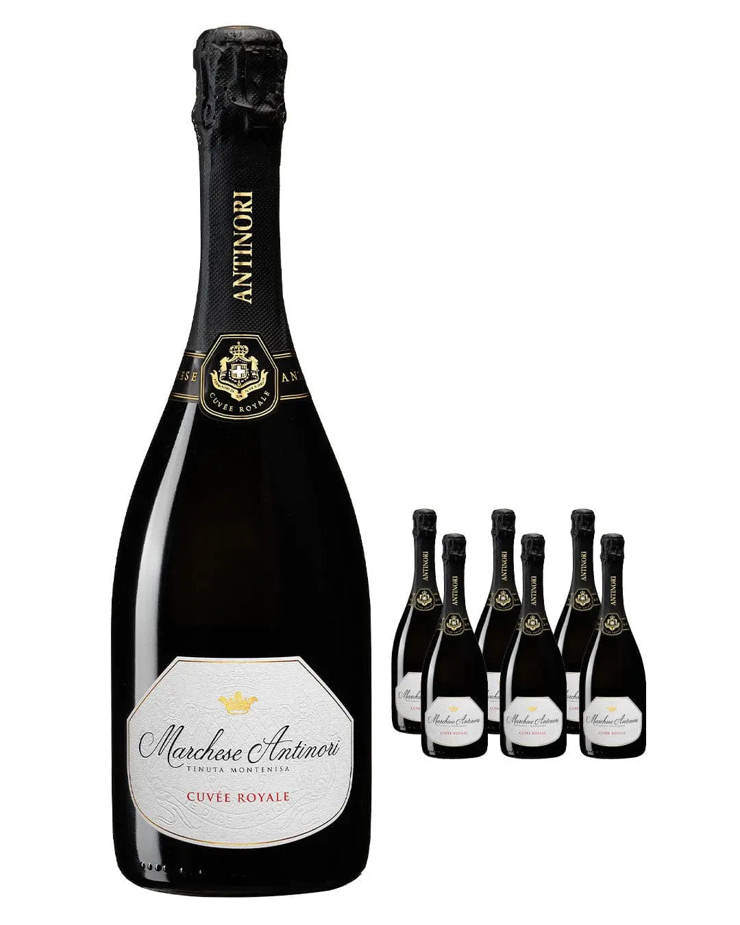 Marchese Antinori Franciacorta Cuvée Royale Wine Case, 6 x 75 cl Wine Cases