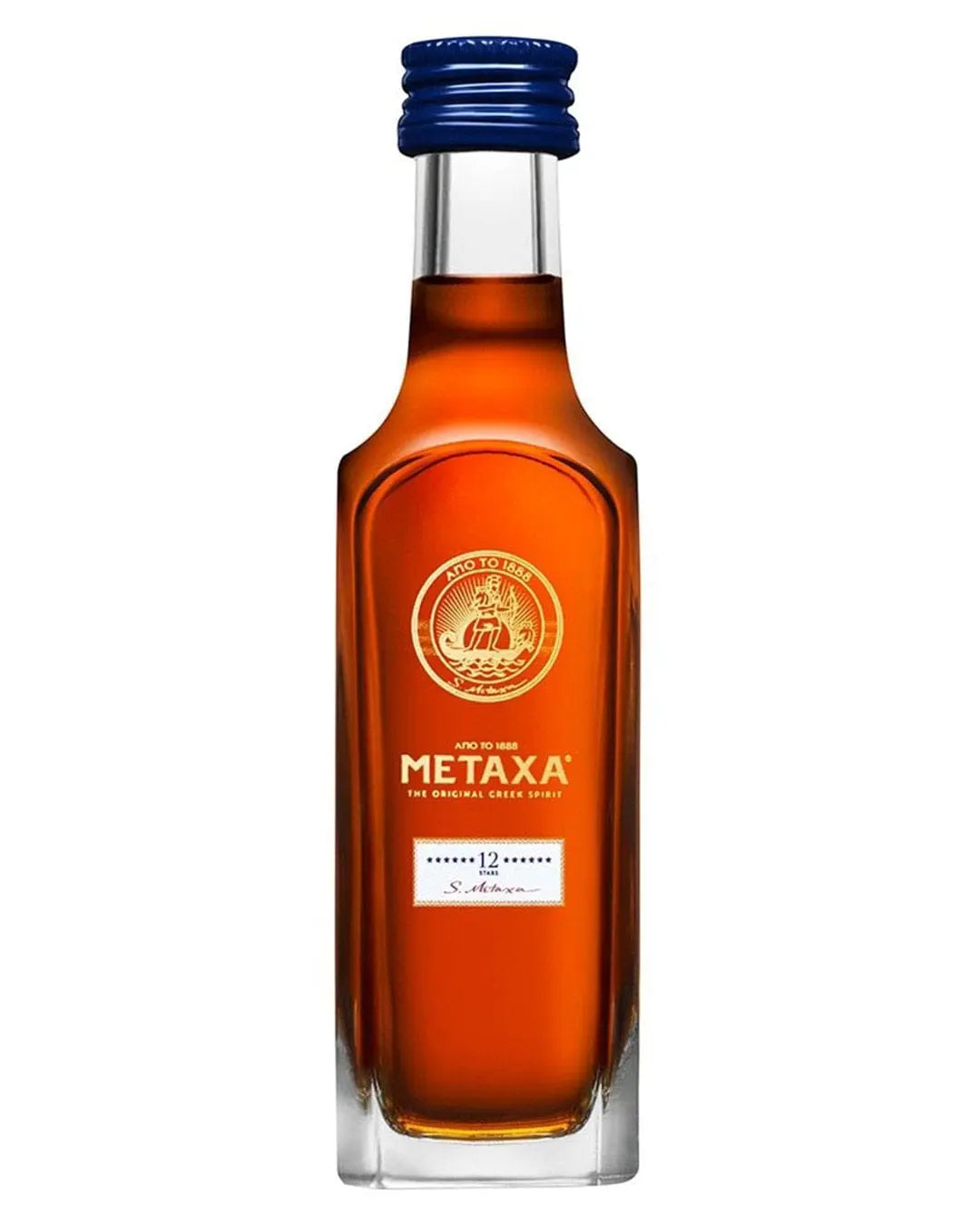 Metaxa 12 Star Brandy Miniature, 5 cl Spirit Miniatures 5202795150310
