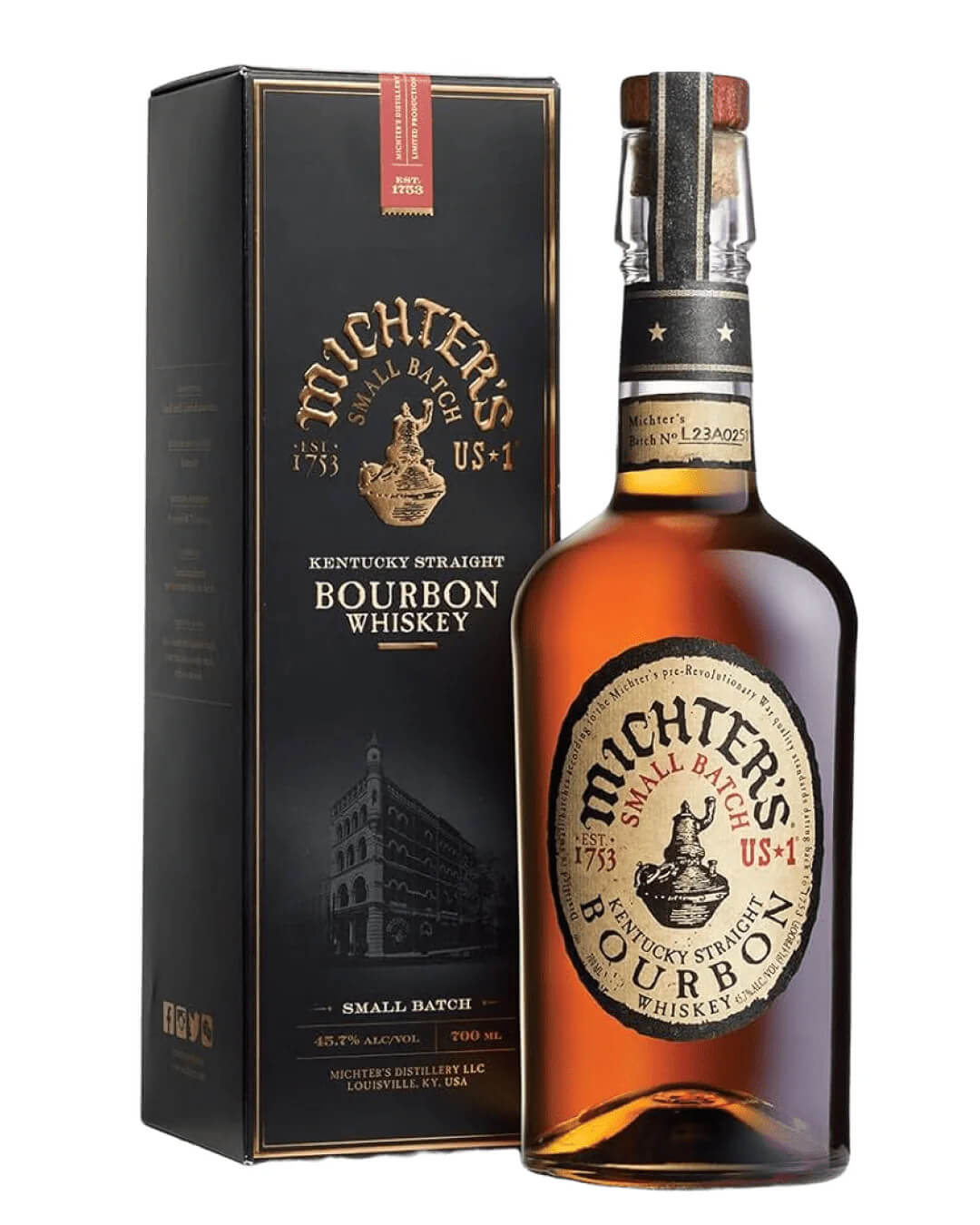 Michter's U.S. Number 1 Bourbon Whiskey, 70 cl Whisky 39383009614
