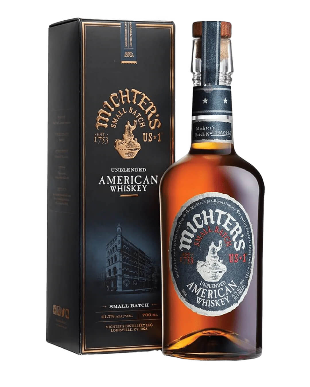 Michter's US*1 Unblended American Whiskey, 70 cl Whisky