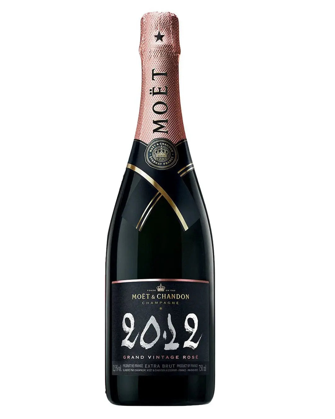 Moët & Chandon Grand Vintage Rosé 2012, 75 cl Champagne & Sparkling 3185370533802