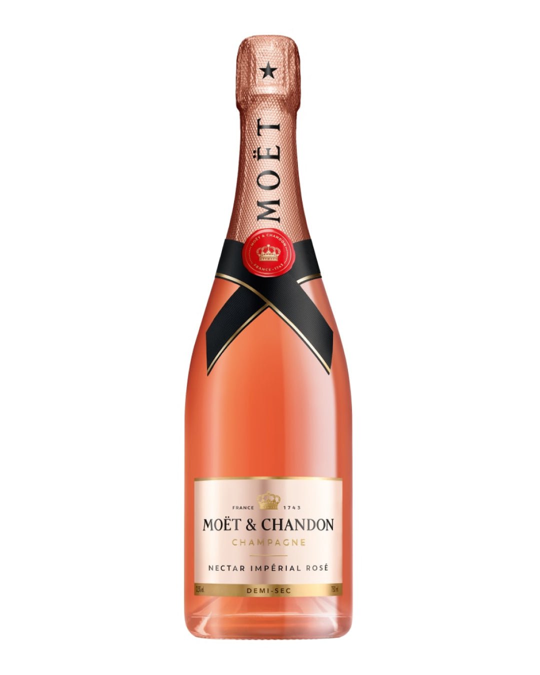 Moët & Chandon Nectar Impérial Dry Rosé, 75 cl Champagne & Sparkling 3185370585023