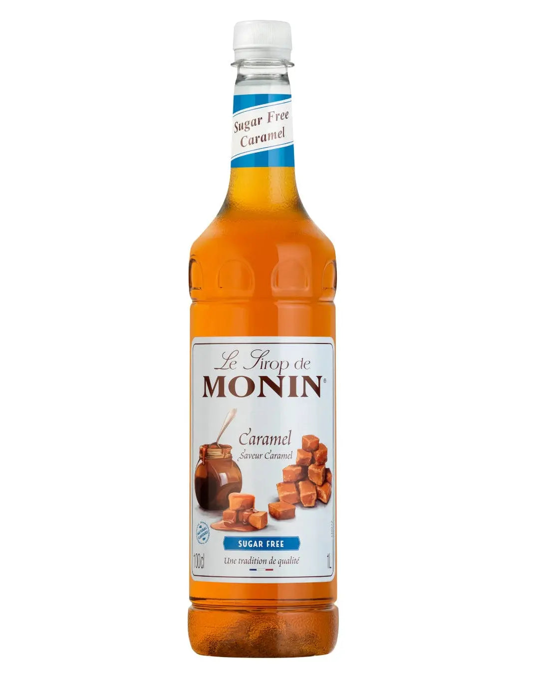 Monin Caramel Sugar Free Syrup, 1 L Cocktail Essentials