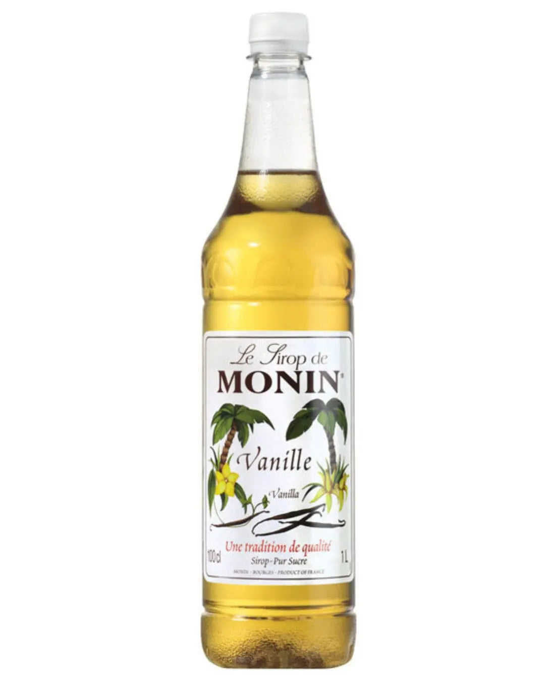 Monin Vanilla Syrup, 1 L Cocktail Essentials