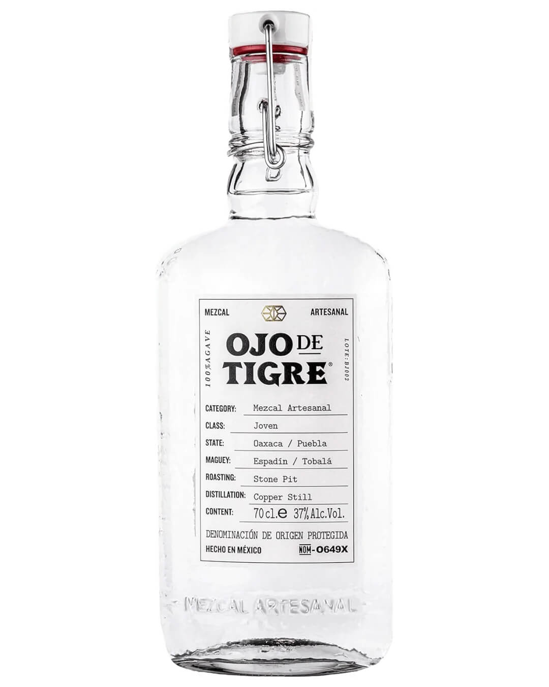 Ojo de Tigre Artesanal Joven Mezcal, 70 cl Tequila & Mezcal