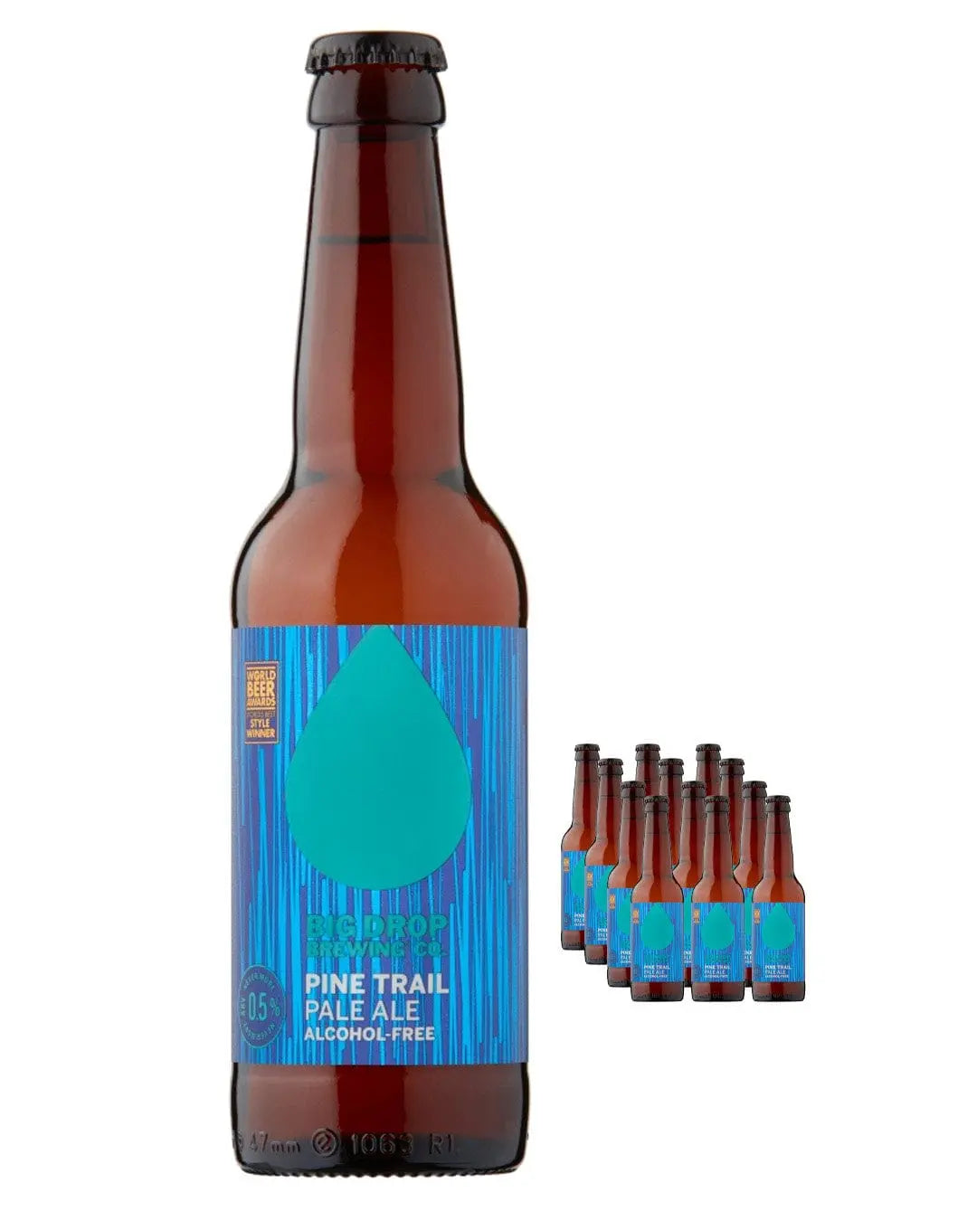 Pine Trail Non Alcoholic Beer Multipack, 12 x 330 ml Beer