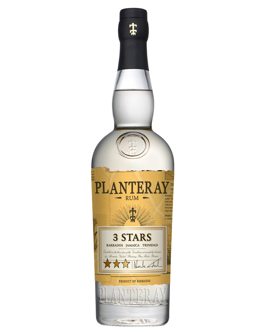 Planteray 3 Stars White Rum, 70 cl Rum 3460410529053