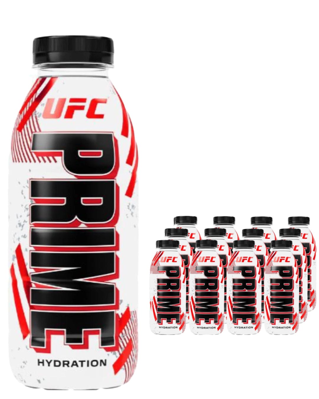 Prime Hydration Drink UFC Multipack, 12 x 500 ml Soft Drinks & Mixers