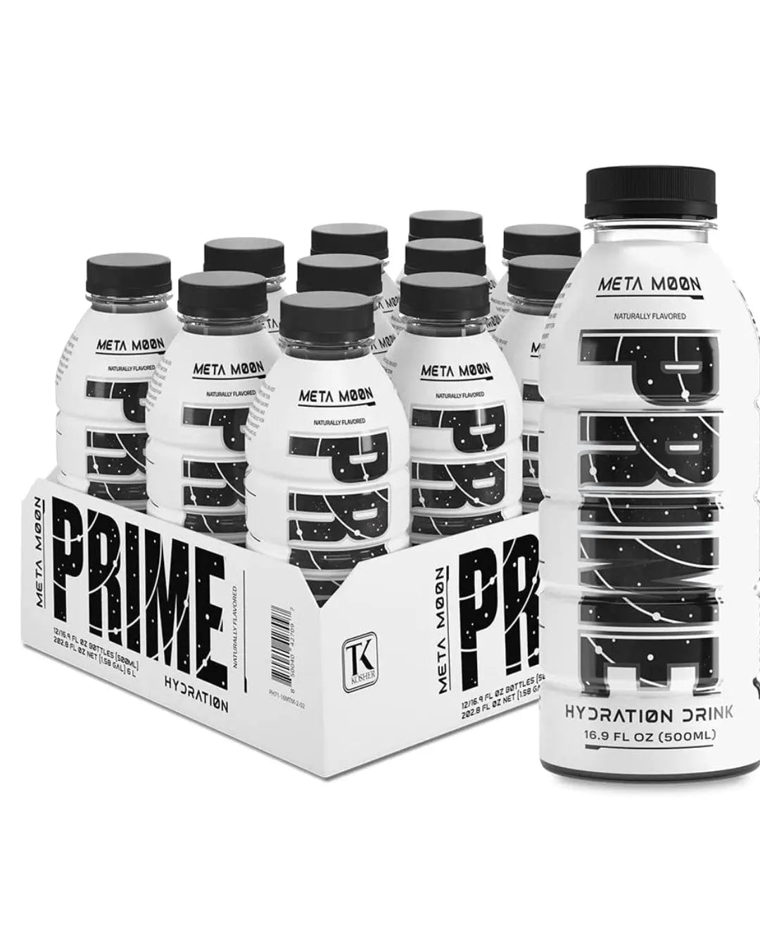 Prime Meta Moon Hydration Drink Multipack, 12 x 500 ml Soft Drinks & Mixers