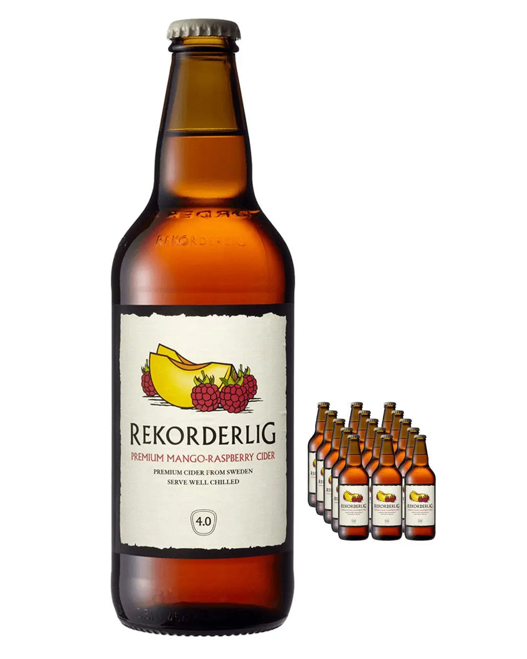 Rekorderlig Mango & Raspberry Cider Multipack, 15 x 500 ml Cider