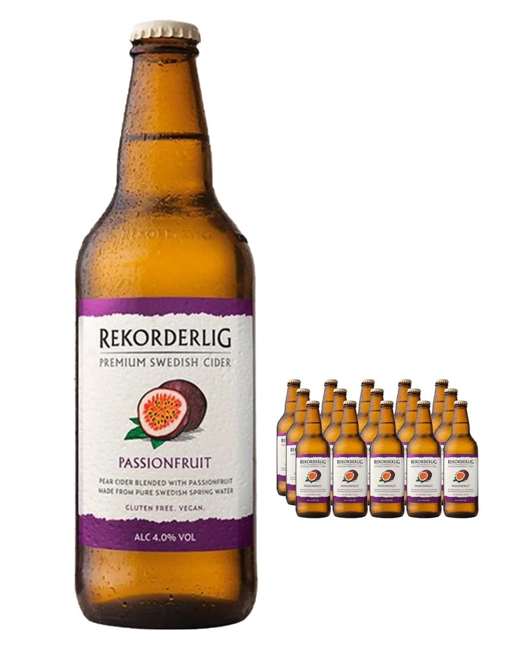 Rekorderlig Passion Fruit Cider Multipack, 15 x 500 ml Cider