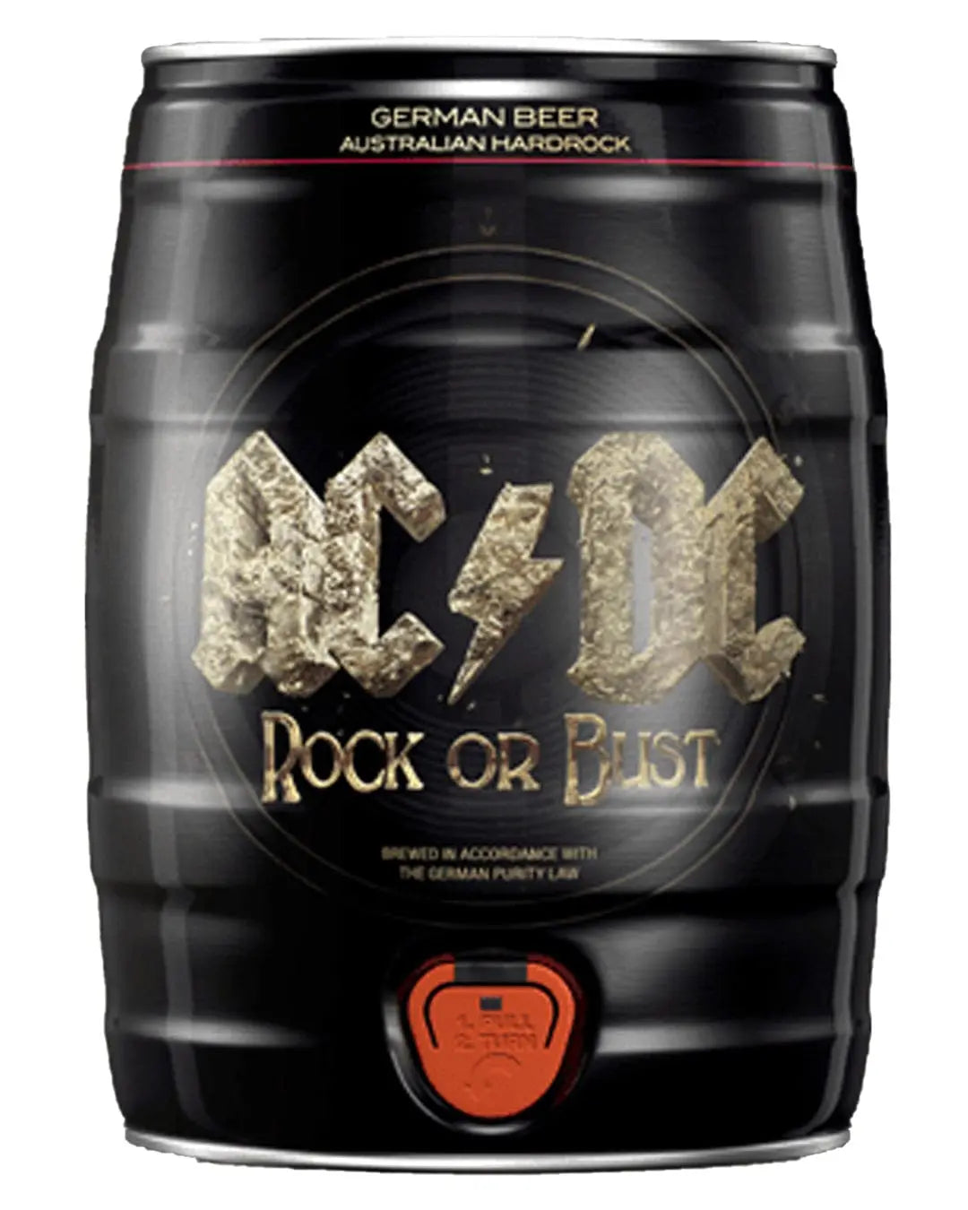 Rock or Burst Beer Keg | AC/DC, 5 L Beer