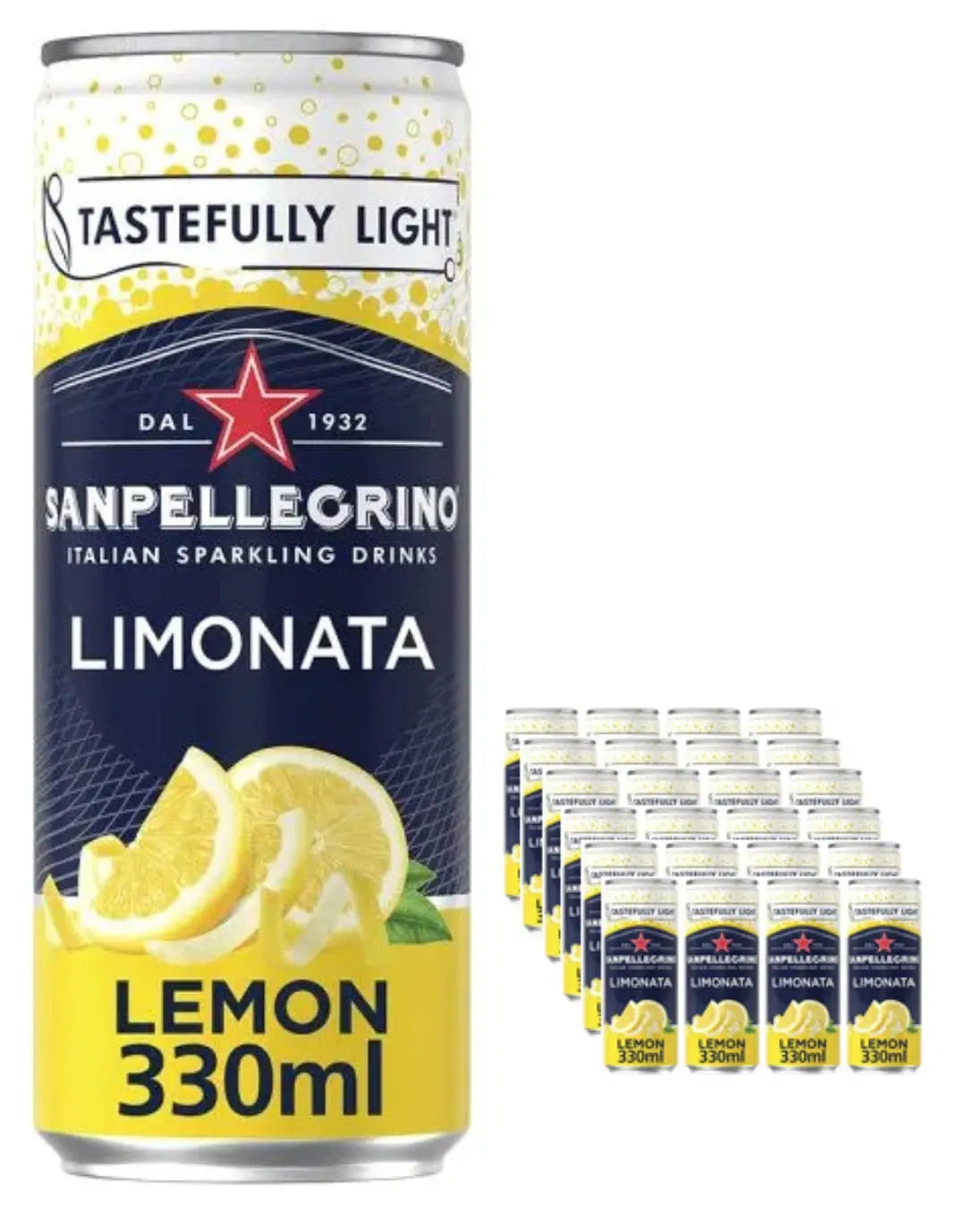 San Pellegrino Limonata Sparkling Water Multipack, 24 x 330 ml Water