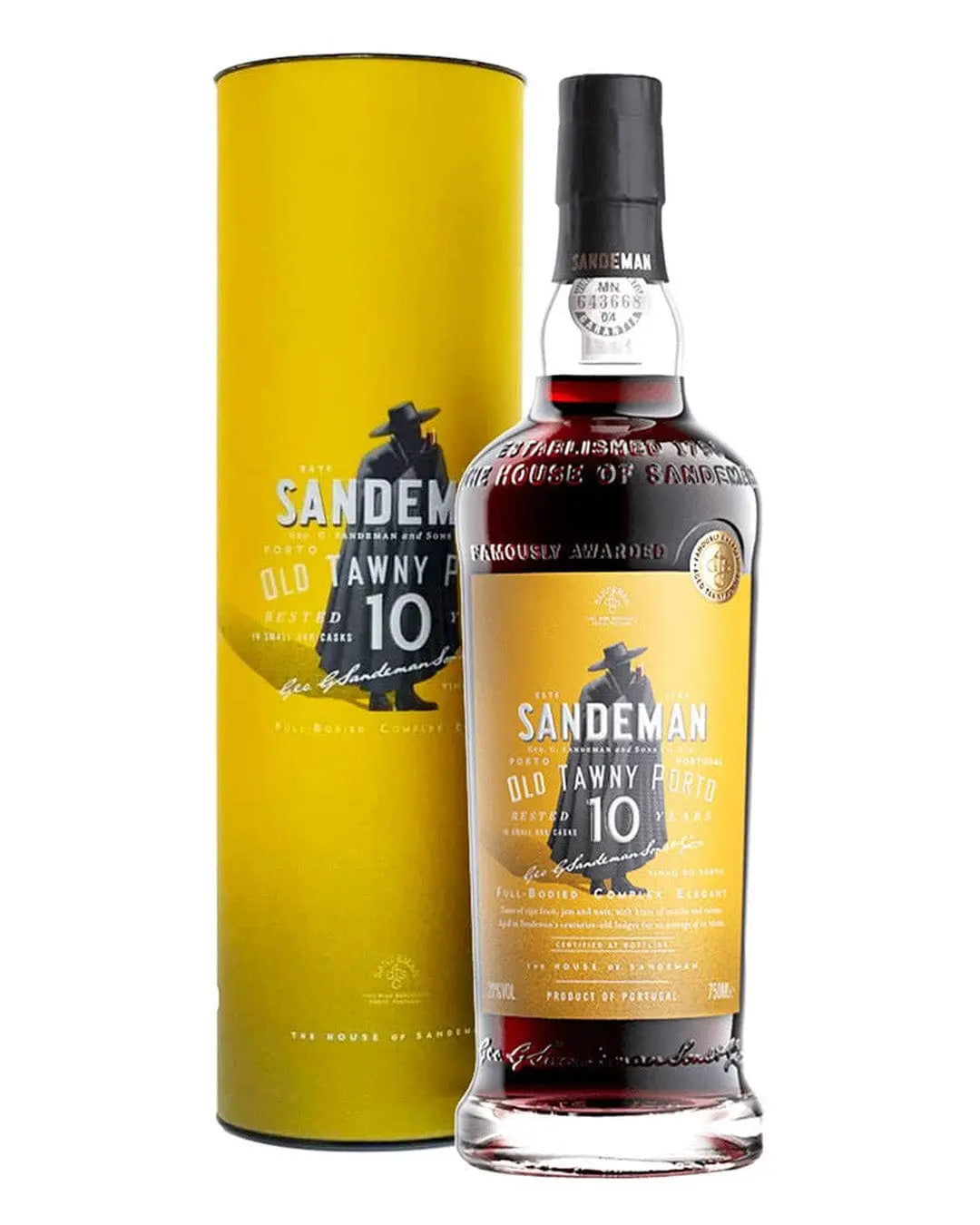 Sandeman 10 Year Old Tawny Port Gift Box, 75 cl Fortified & Other Wines