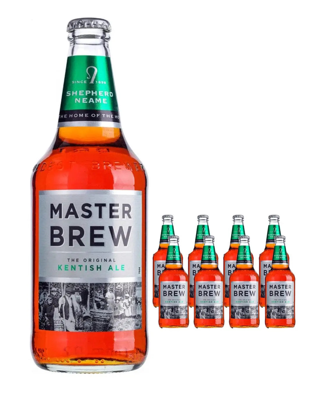 Shepherd Neame Masterbrew Ale Beer Multipack, 8 x 500 ml Beer