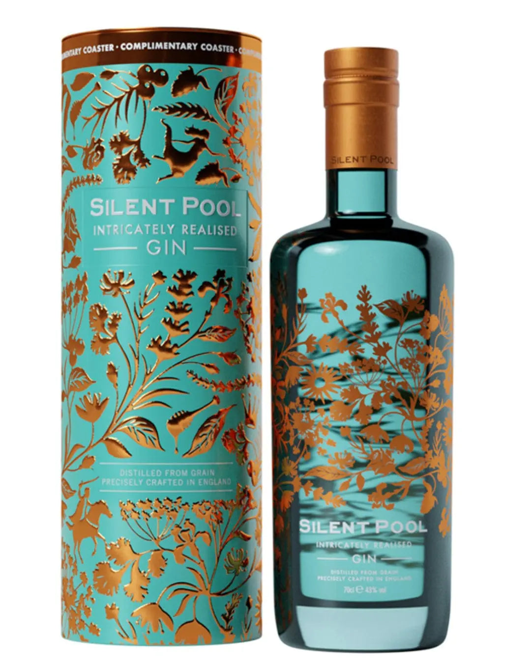 Silent Pool Gin Luxury Gift Tin, 70 cl Gin