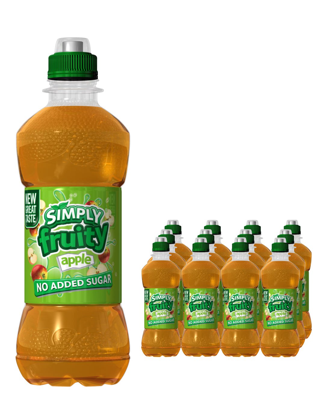 Simply Fruity Apple Juice Multipack, 12 x 330 ml Soft Drinks & Mixers