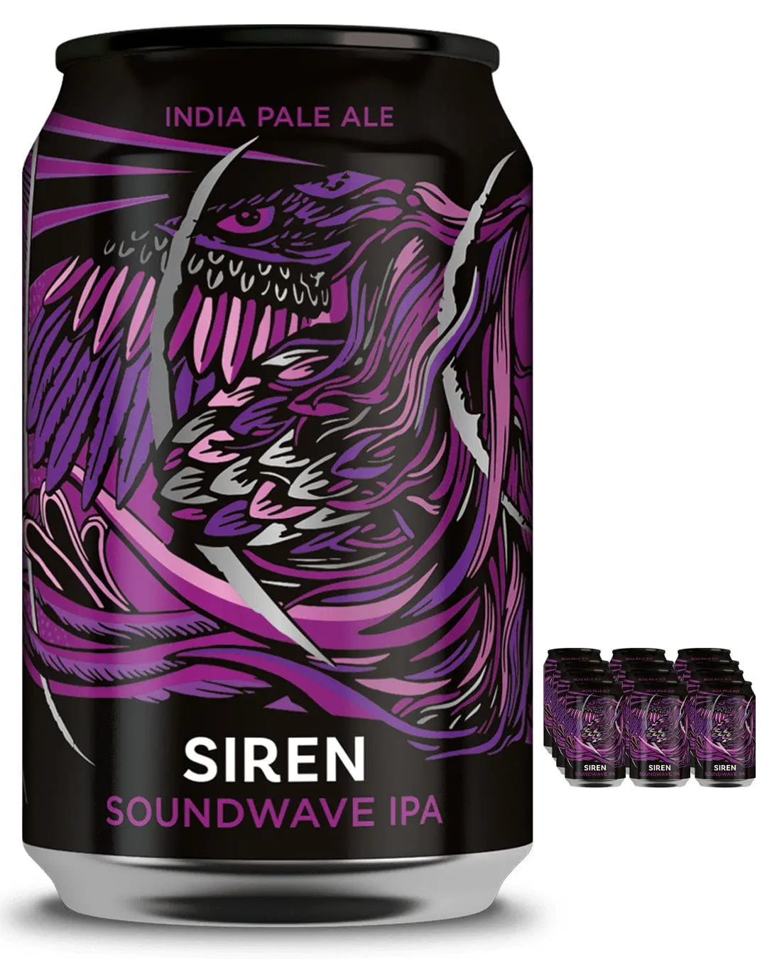 Siren Soundwave IPA Beer Can Multipacks, 12 x 330 ml Beer