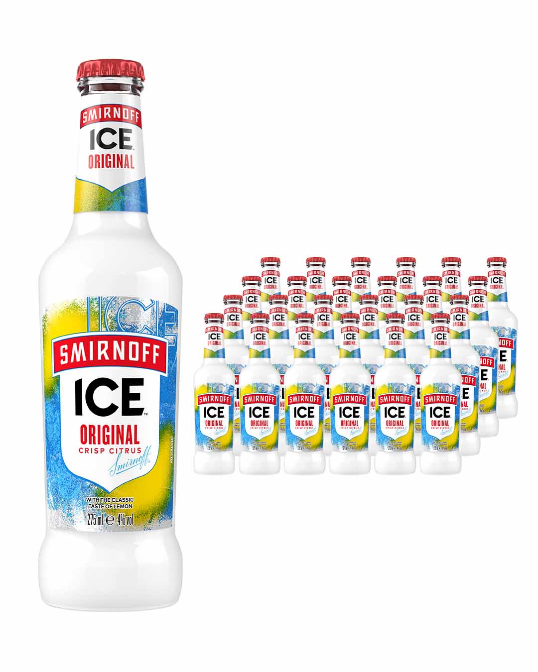Smirnoff Ice Multipack, 24 x 275 ml Ready Made Cocktails 5410316992060