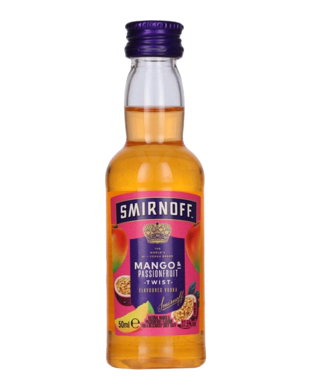 Smirnoff Mango & Passionfruit Vodka Miniature, 5 cl Spirit Miniatures