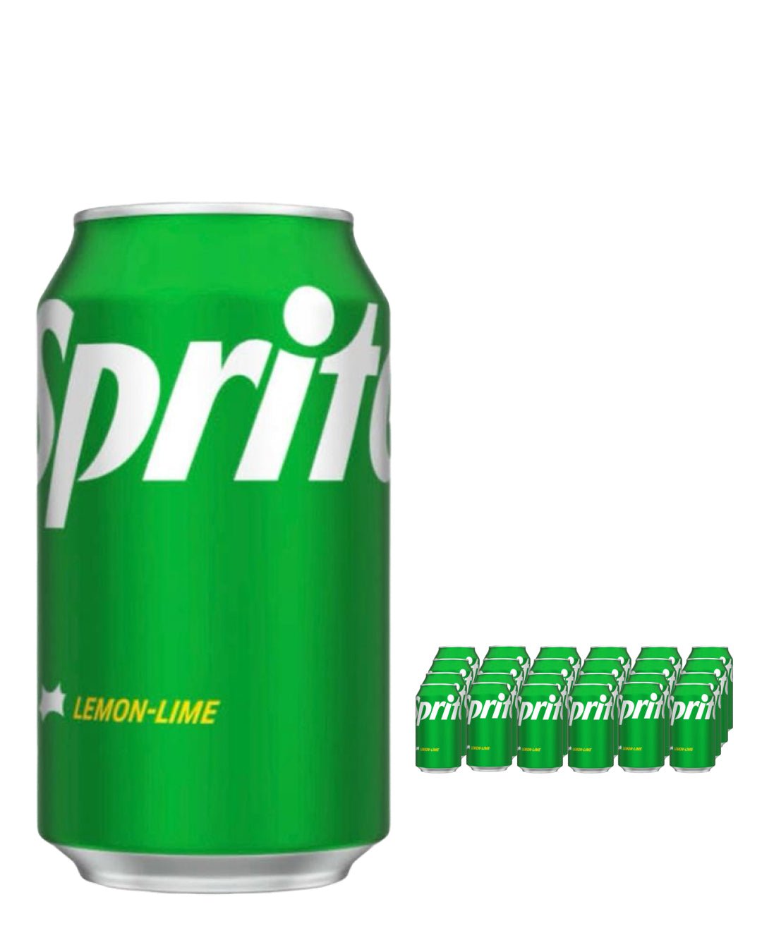 Sprite Can Multipack, 24 x 330 ml Soft Drinks & Mixers