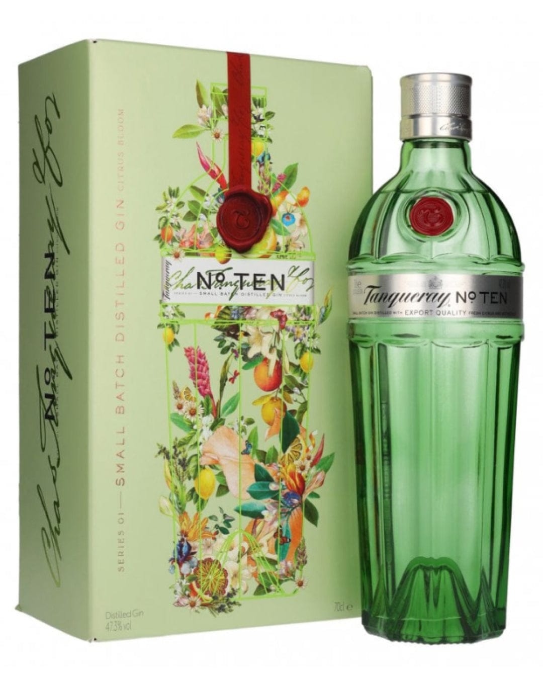 Tanqueray No.10 Gin - 'Alive with Freshness' Gift Box, 70 cl Gin 5000291026302
