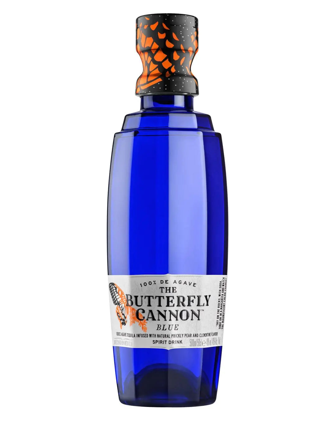 The Butterfly Cannon Blue Spirit, 50 cl Tequila & Mezcal