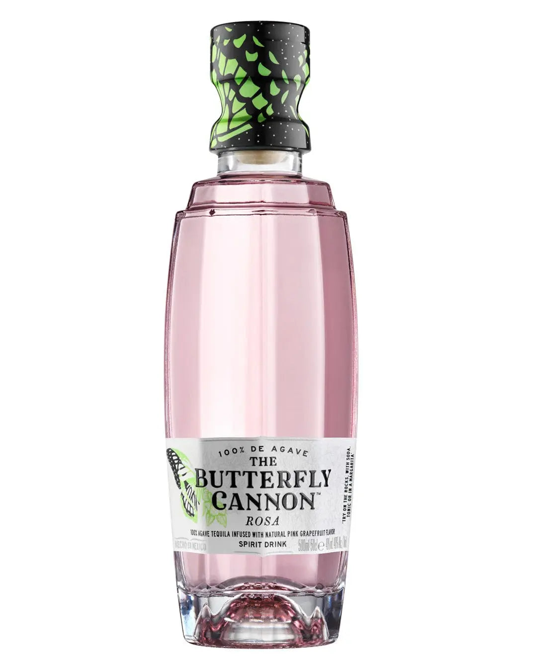 The Butterfly Cannon Rosa Spirit, 50 cl Tequila & Mezcal