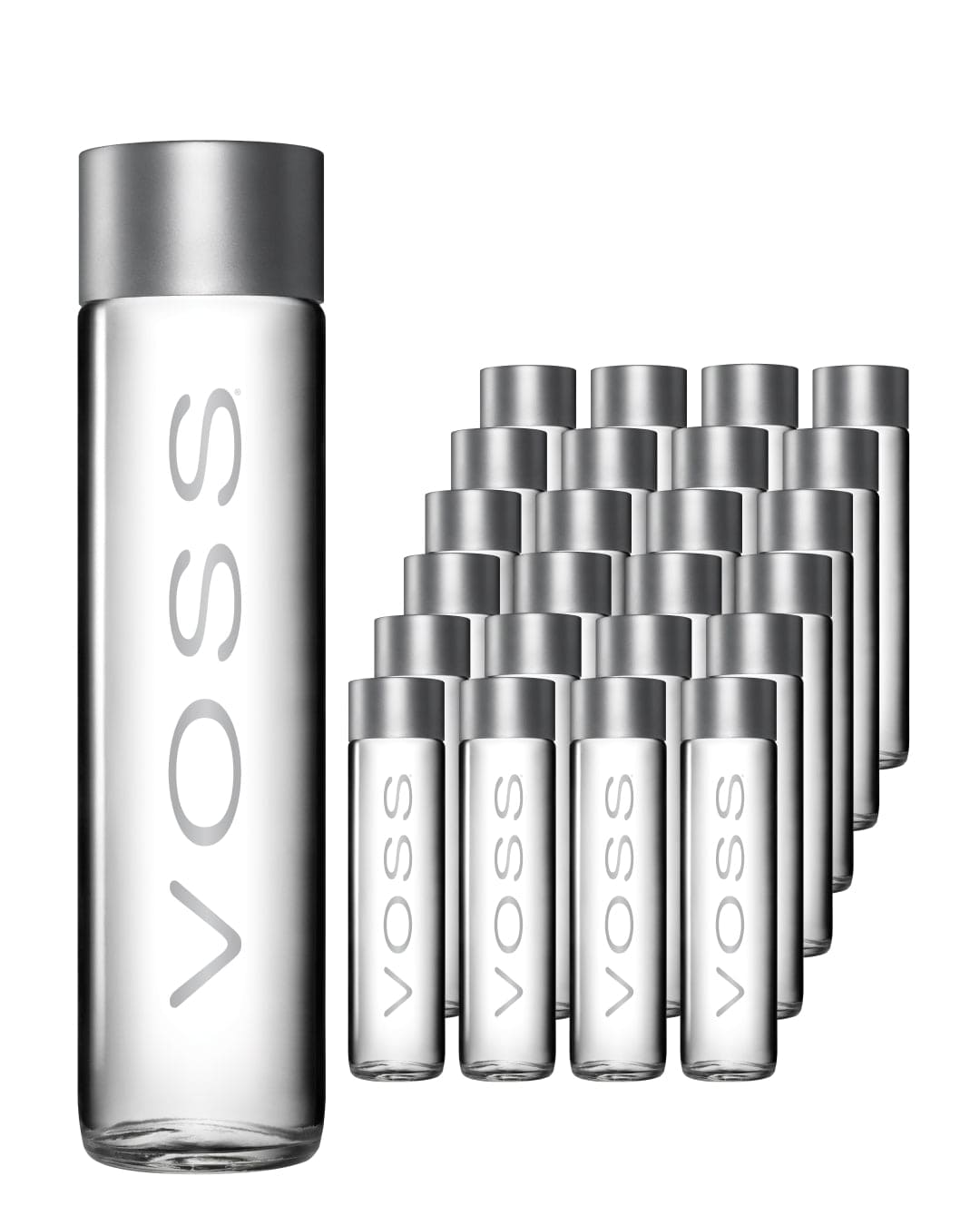 Voss Still Water Glass Bottle Multipack, 24 x 375 ml Water 682430611737
