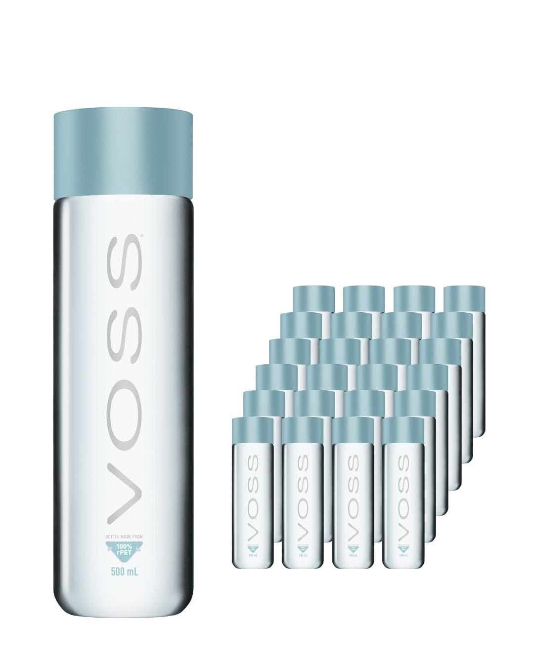 Voss Still Water Plastic Bottle Multipack, 24 x 500 ml Water 682430400102