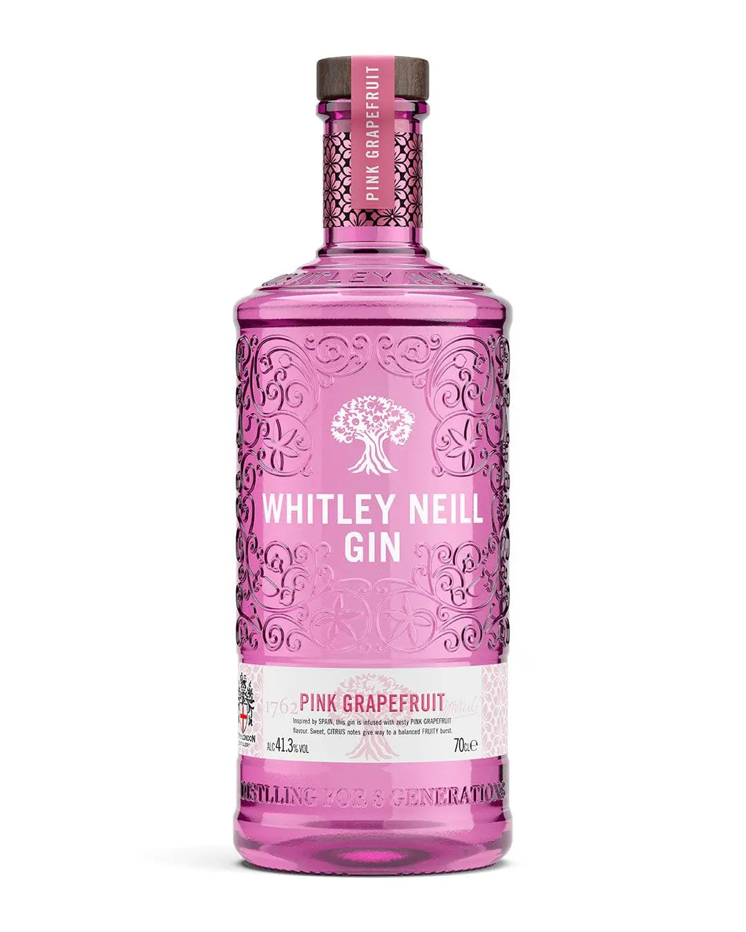 Whitley Neill Pink Grapefruit Gin, 70 cl Gin 5011166069997