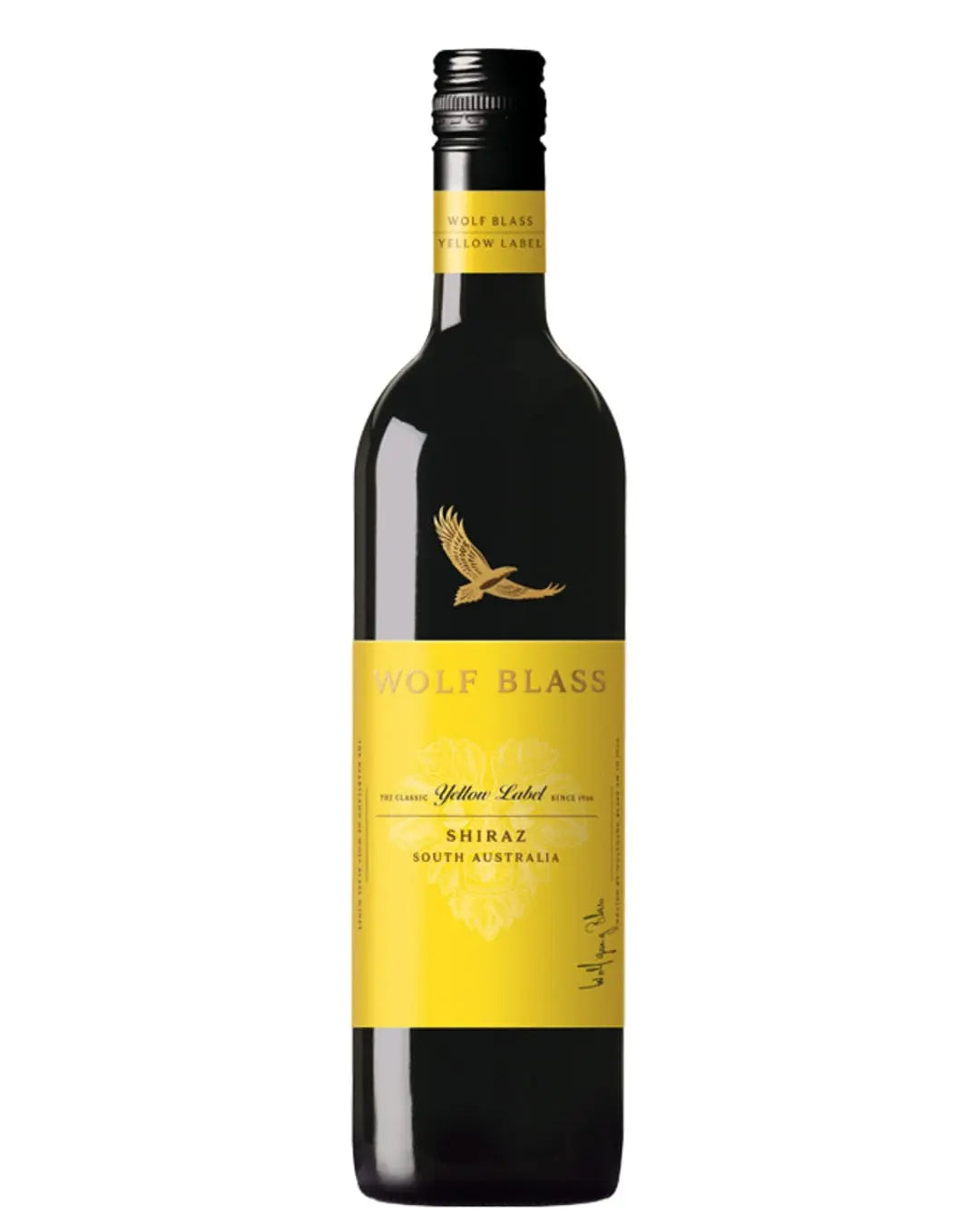 Wolf Blass Yellow Label Shiraz, 75 cl Red Wine