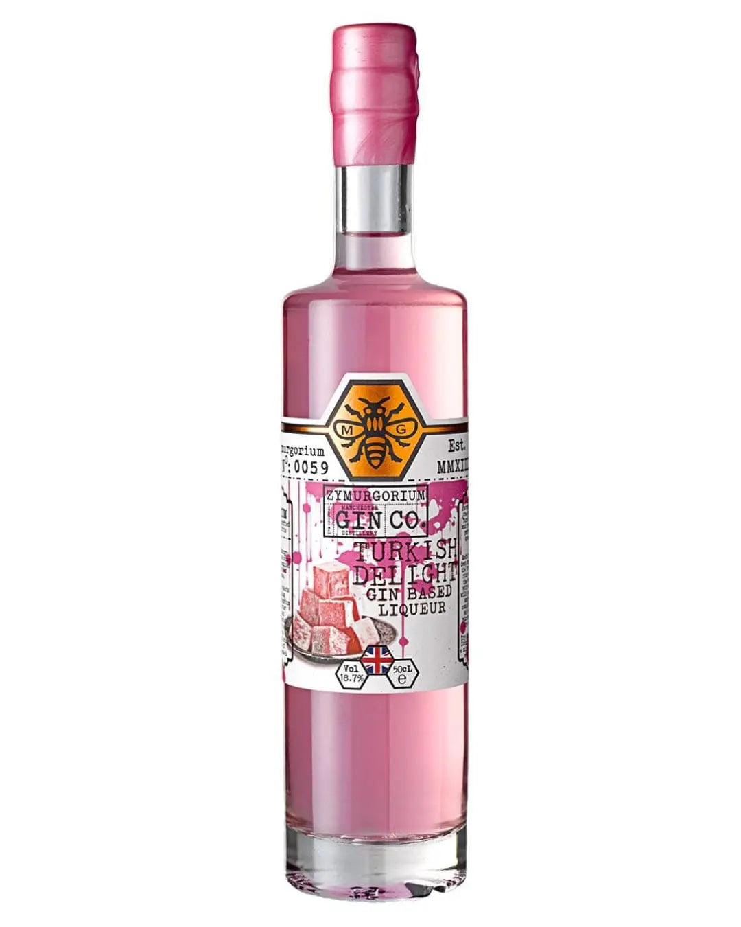 Zymurgorium Turkish Delight Gin Liqueur, 50 cl Gin 5060464800160