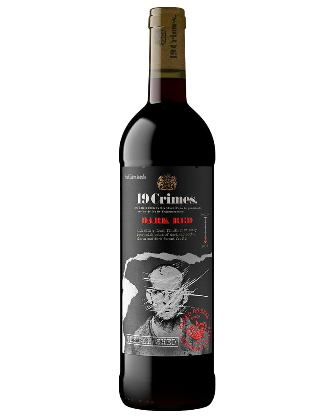 19 Crimes The Banished Dark Red, 75 cl Red Wine 9311220005180