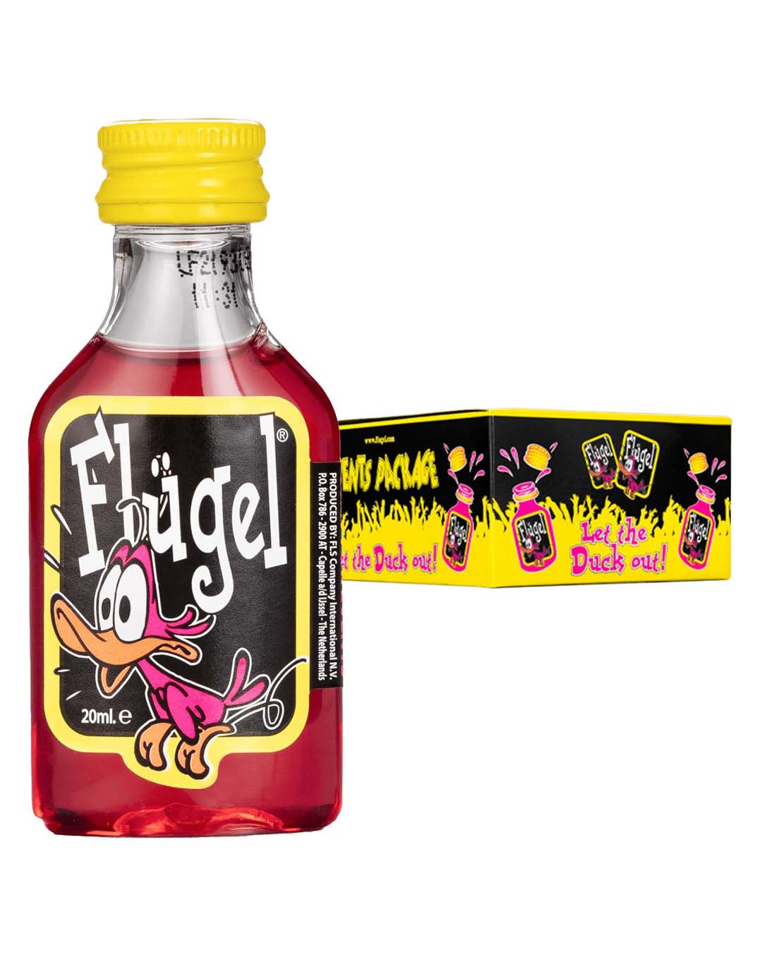 Flugel Vodka Energy Drink - PET Multipack, 40 x 2 cl