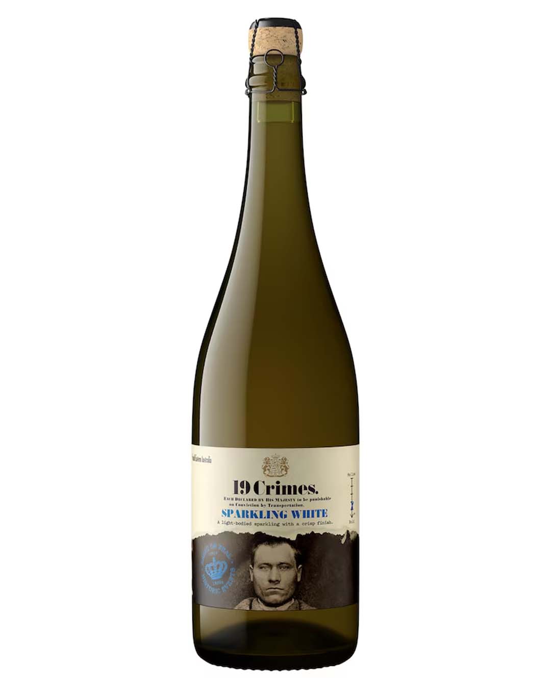 19 Crimes Sparkling White Wine, 75 cl